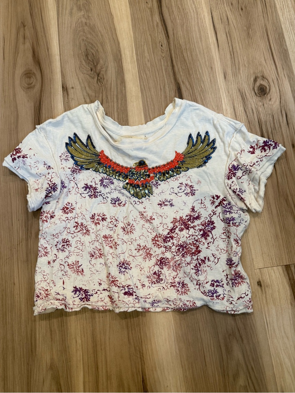 Free people navigator crop tee